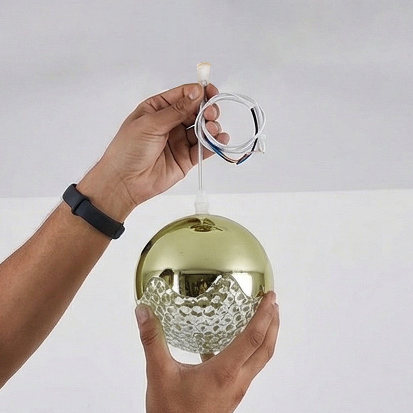 Celestial Glow Modern Decorative Orb Pendant Hanging Light