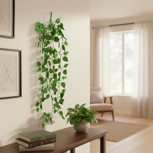 AFF Artificial Green Money Plant / Pothos Hanging Creeper Plant