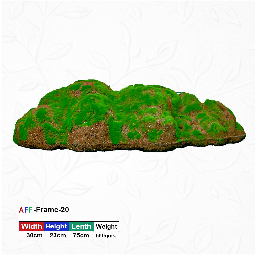 Wall-Mounted artificial moss Frame-23X30 cm