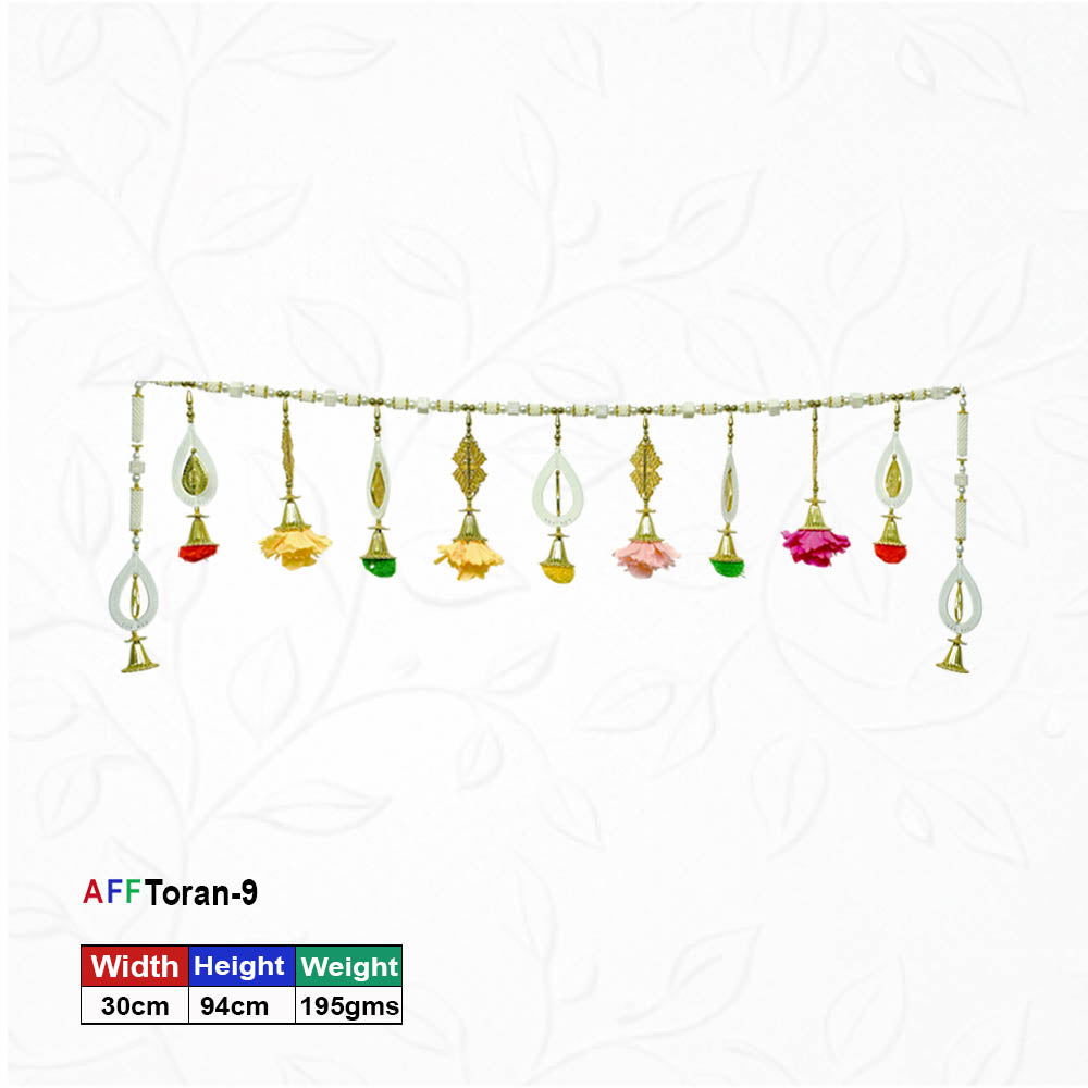 Premium Artificial Multicolored Floral Toran