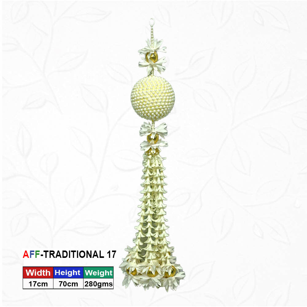 Artificial Traditional Pearl & Jasmine Hanging
