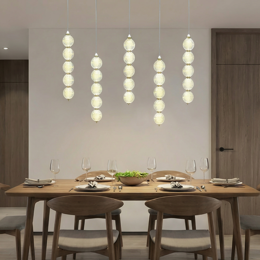 Bubble Column Modern Decorative Pendant Hanging Light