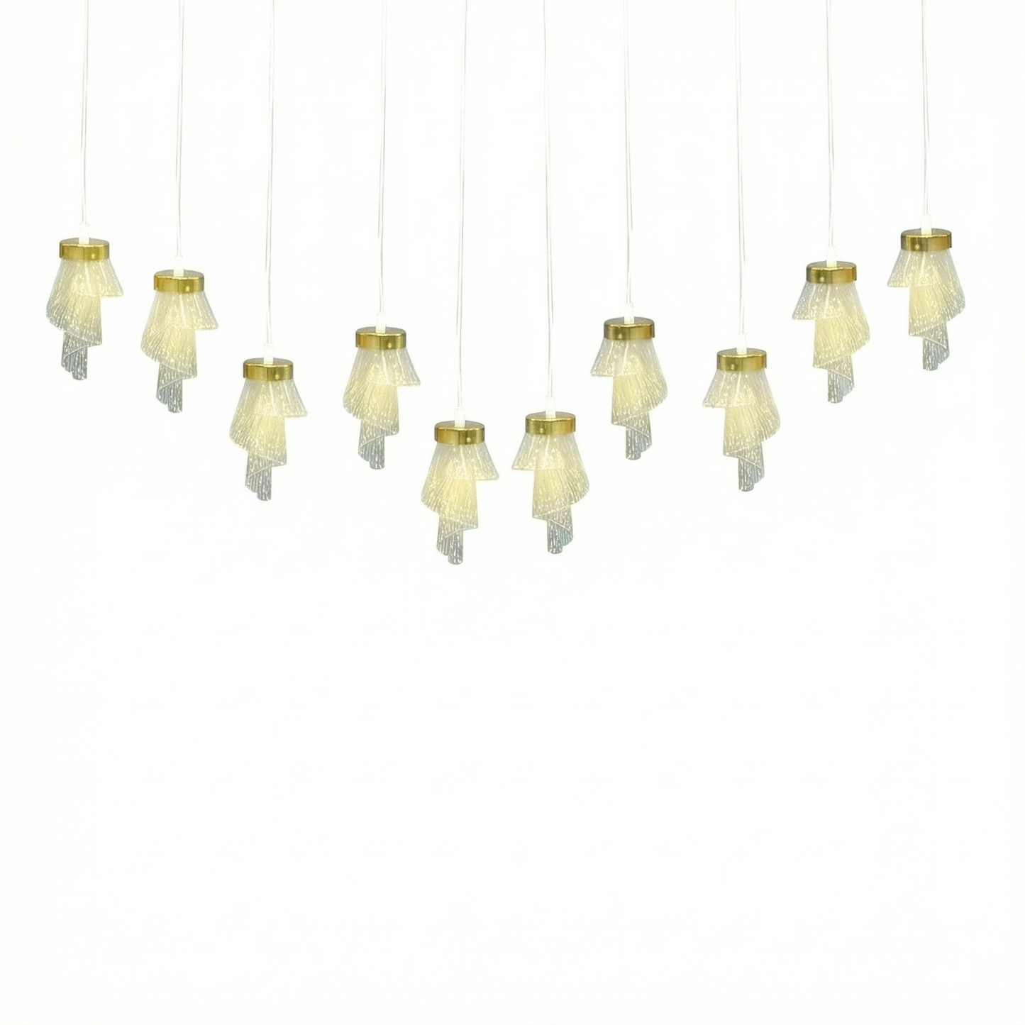 Crystal Veil Modern Decorative Pendant Hanging Light