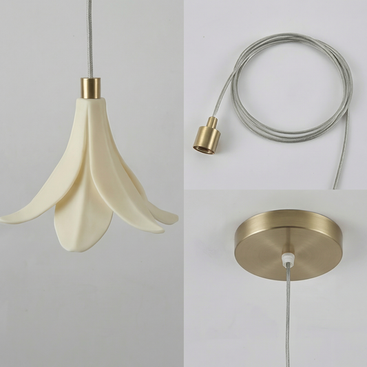 Lily Bloom Modern Decorative Floral Pendant Hanging Light
