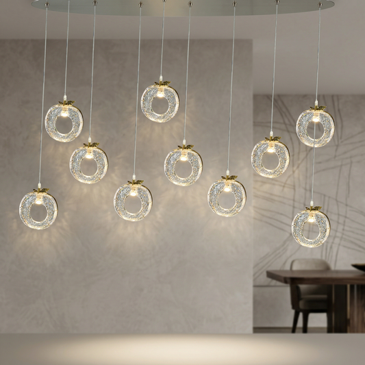 Apple Glow Modern Decorative Pendant Hanging Light