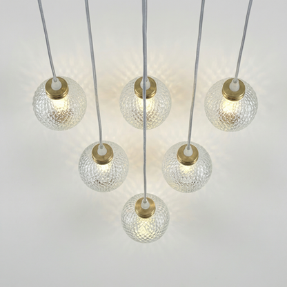 Bubble Column Modern Decorative Pendant Hanging Light