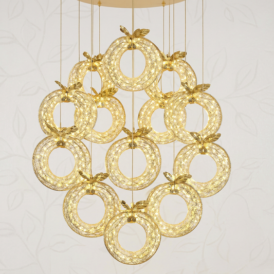 Apple Glow Modern Decorative Pendant Hanging Light