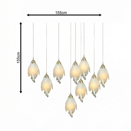 Lily Glow Modern Decorative Pendant Hanging Light