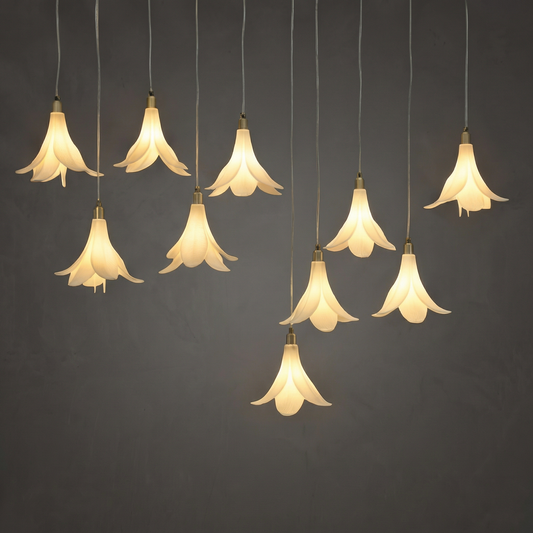 Lily Bloom Modern Decorative Floral Pendant Hanging Light