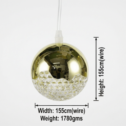 Celestial Glow Modern Decorative Orb Pendant Hanging Light