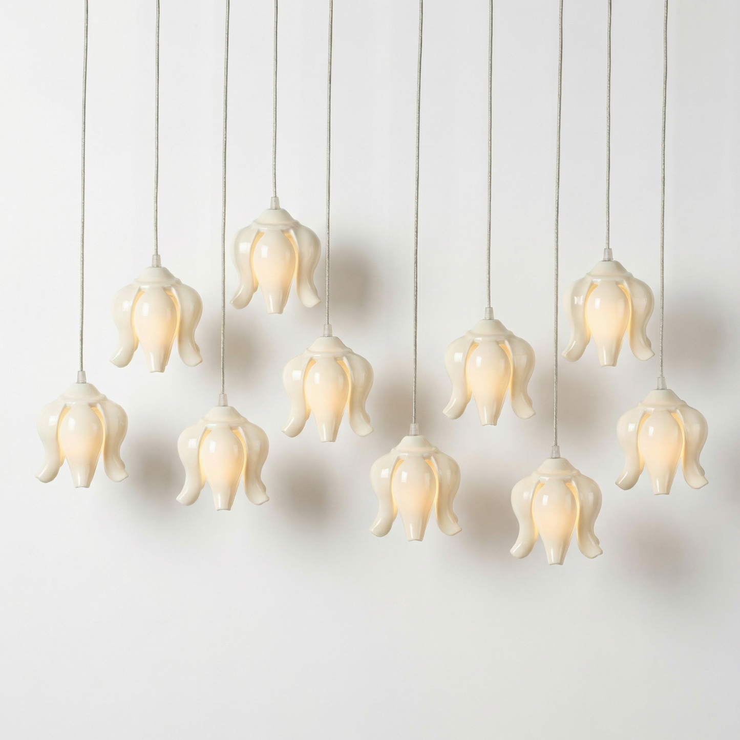 Lily Glow Modern Decorative  Lily Pendant Hanging Light