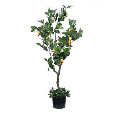 Artificial Plant Lemon Potted Fruit Tree