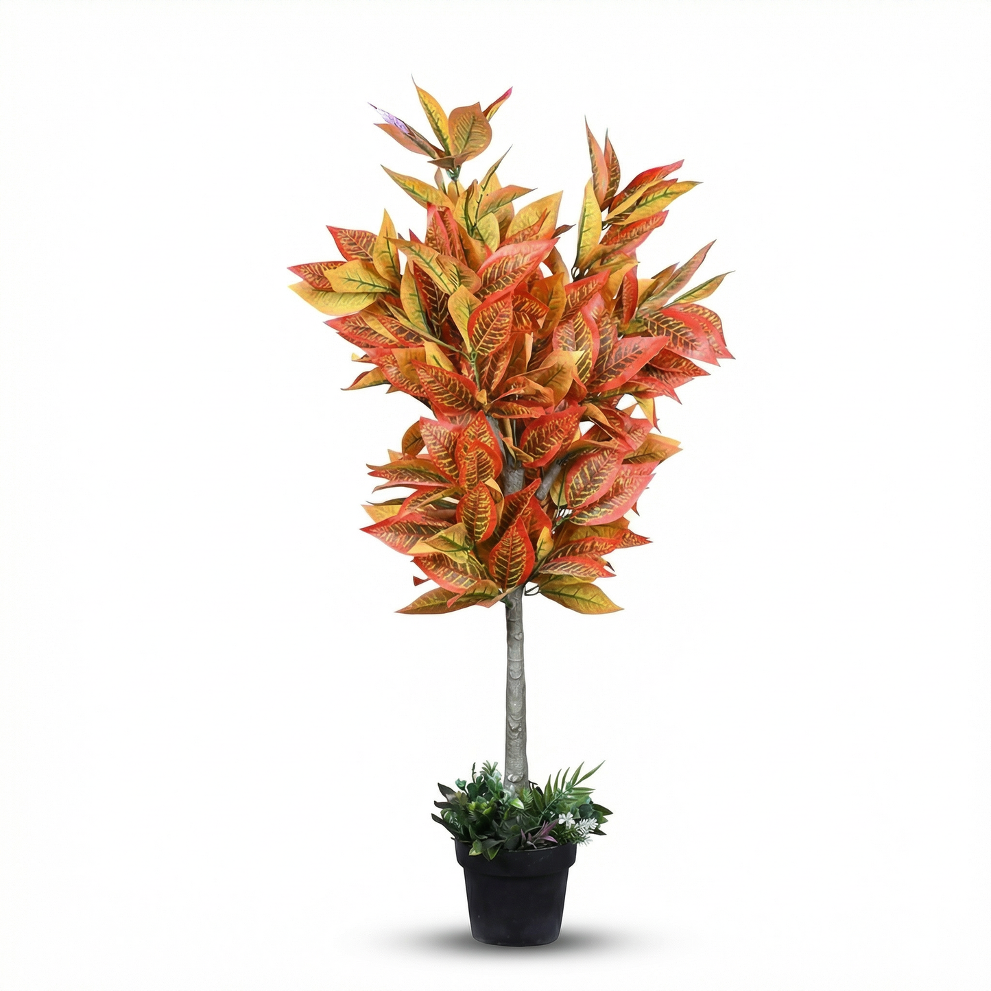 Artificial Plant Croton Petra Potted Tree