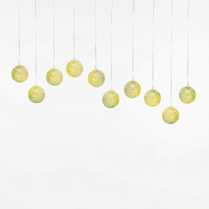 Golden Sphere Modern Decorative Pendant Hanging Light