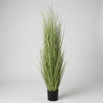 Artificial Tall Grass Plant 135 cm with Pot – Real Touch Large Faux Greenery for Home & Outdoor Décor