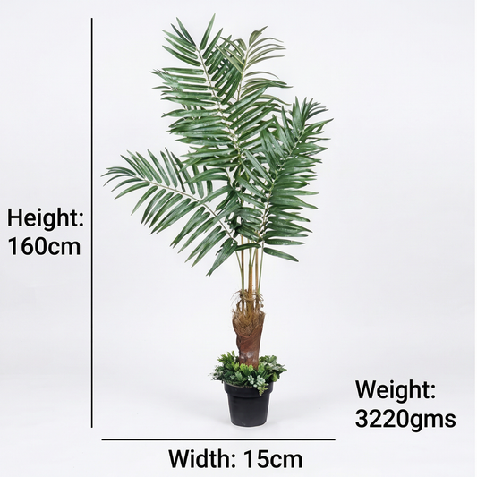 Artificial Plant Kentia Palm Potted Tree