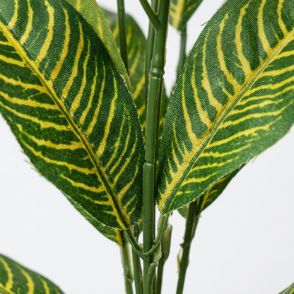 Artificial Silver Fern Leaf Bunch 55 cm – Real Touch Faux Foliage Bunch for Vase & Home Décor