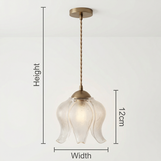 Lily Glow Modern Decorative  Lily Pendant Hanging Light