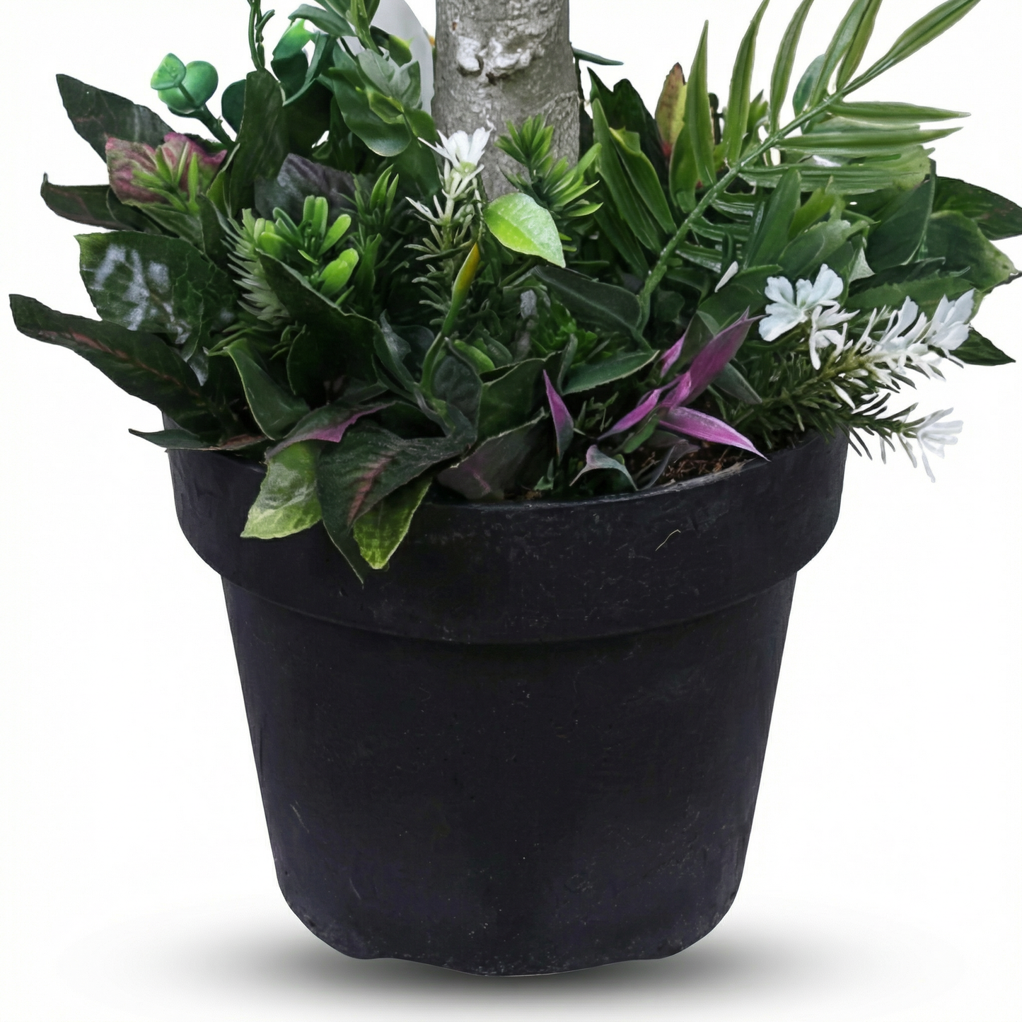Artificial Plant Croton Petra Potted Tree