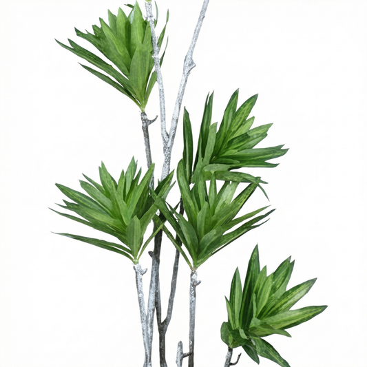 Artificial Plant Multi-Stem Staggered Dracaena Tree