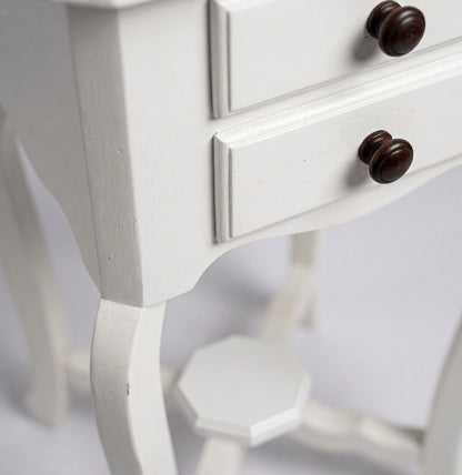 Handcrafted Wooden Table Set of 3 – Nesting Side Tables for Living Room, Bedroom & Balcony