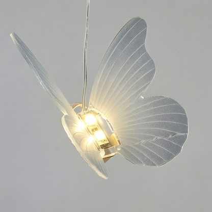 Mariposa Glow Modern Decorative Butterfly Pendant Hanging Light