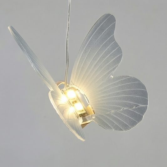 Mariposa Glow Modern Decorative Butterfly Pendant Hanging Light