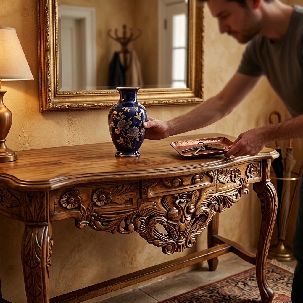 Handcrafted Wooden Decor – Elegant Decorative Piece for Home, Office & Gifting