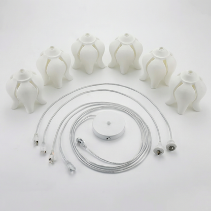 Lily Glow Modern Decorative  Lily Pendant Hanging Light
