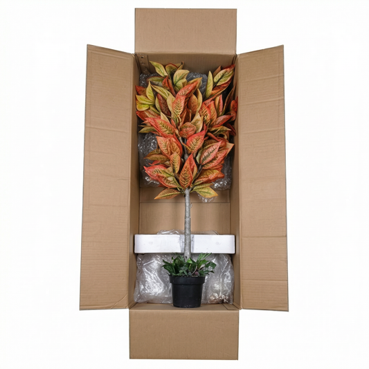 Artificial Plant Croton Petra Potted Tree