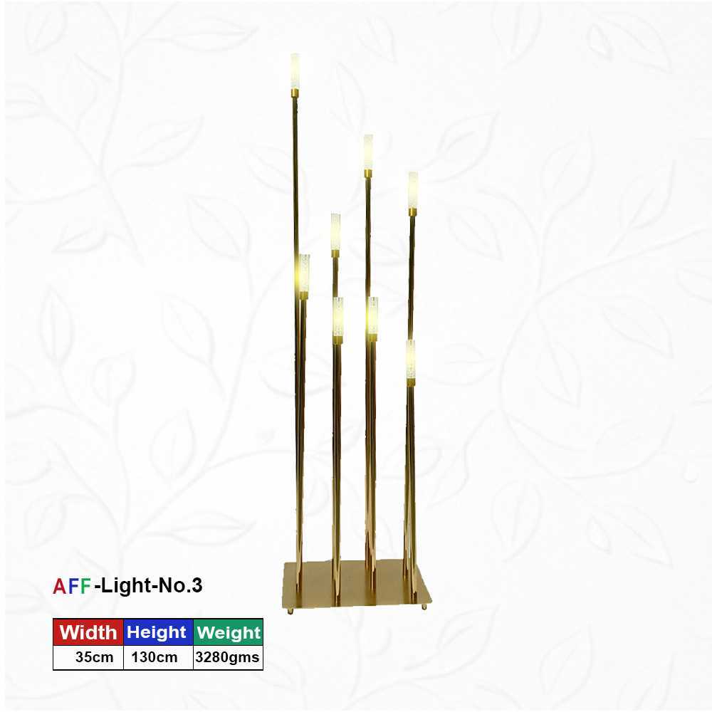 Glow Modern Multi-Tiered Decorative Floor Standing Lamp