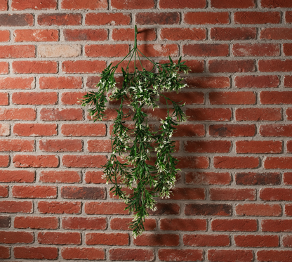 AFF Artificial Variegated Green Willow Creeper Plant (69 cm / 100g)