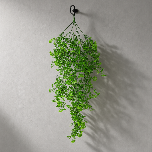 AFF Artificial Green Clover Leaf Hanging Creeper Plant (75 cm / 152g)