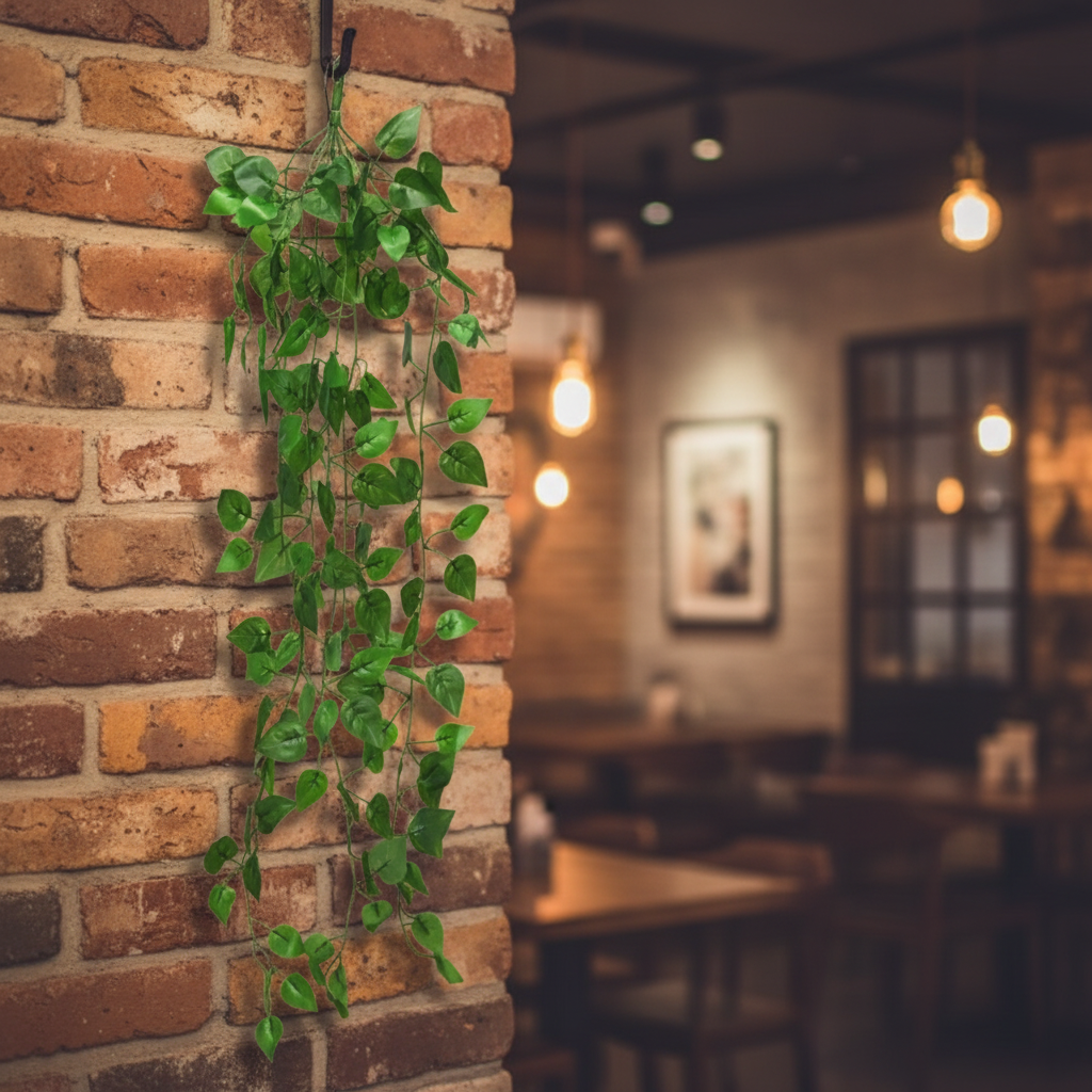 AFF Artificial Green Money Plant / Pothos Hanging Creeper Plant (85 cm / 50g) | AFF-Creeper-21