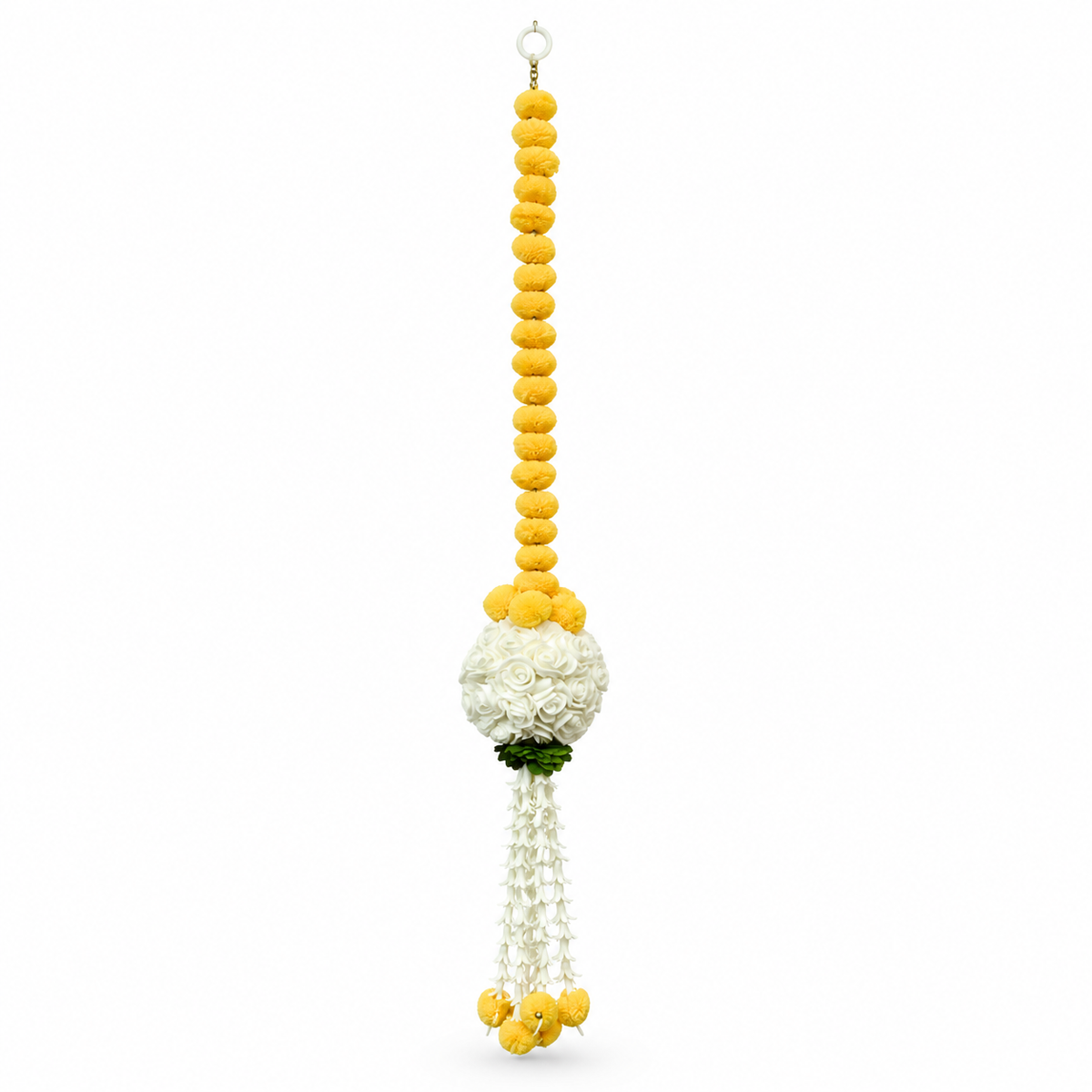 Artificial Genda ladi with Gulab Bunch |Pack of 1