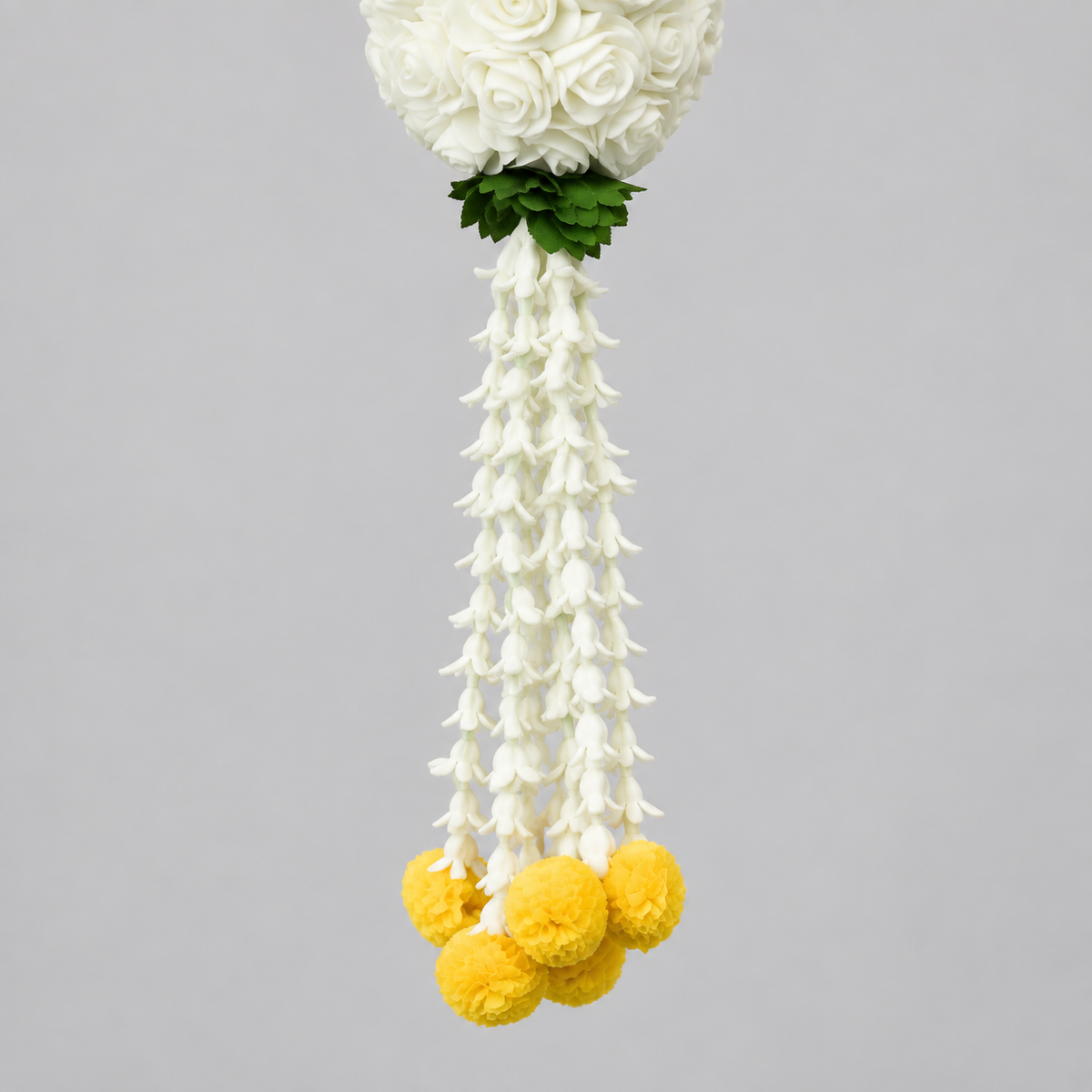 Artificial Genda ladi with Gulab Bunch |Pack of 1