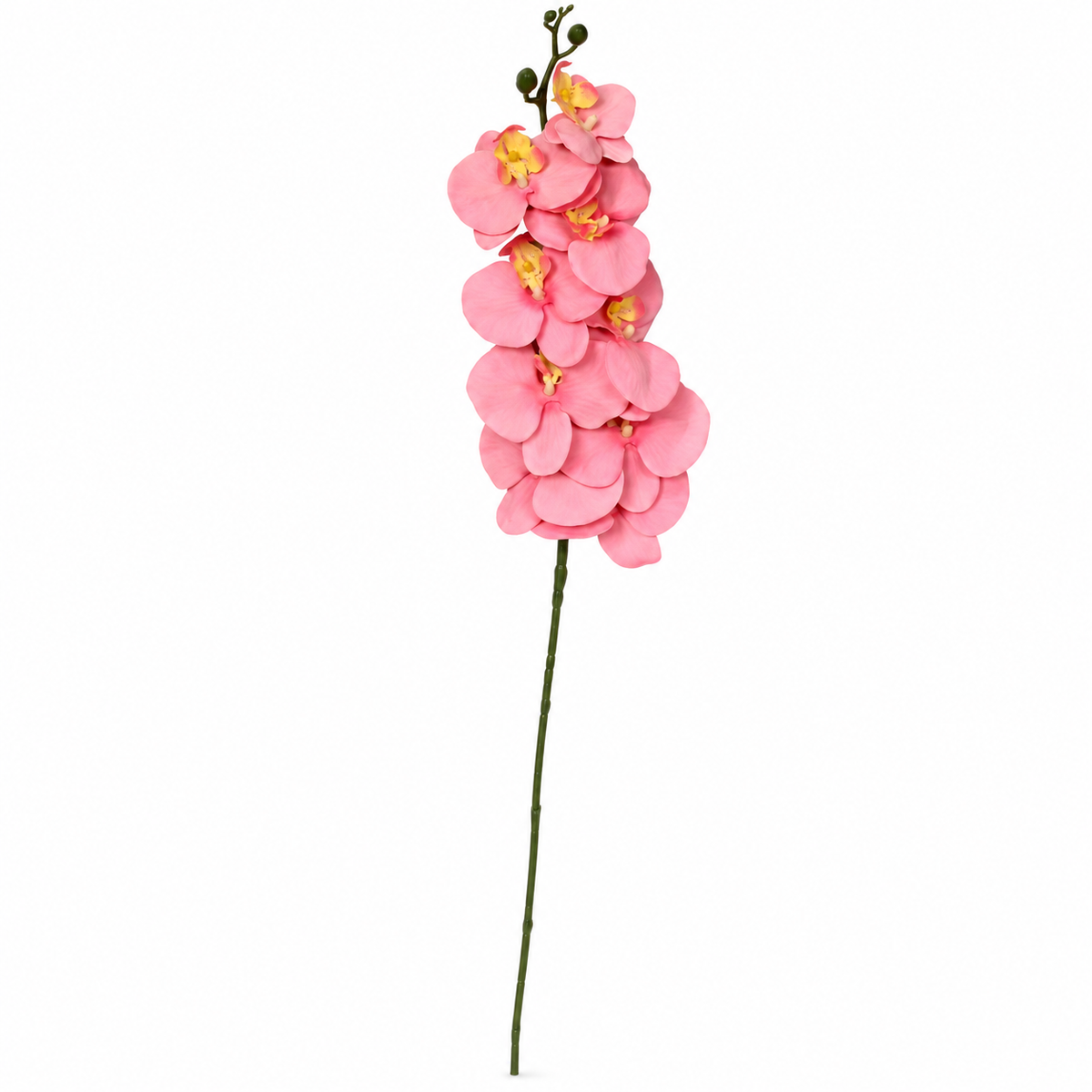Artificial Pink Orchid Flower Stick – 100 cm Decorative Floral Stem for Vases, Home & Wedding Décor