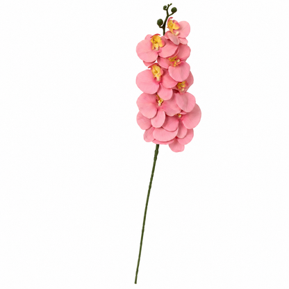 Artificial Pink Orchid Flower Stick – 100 cm Decorative Floral Stem for Vases, Home & Wedding Décor