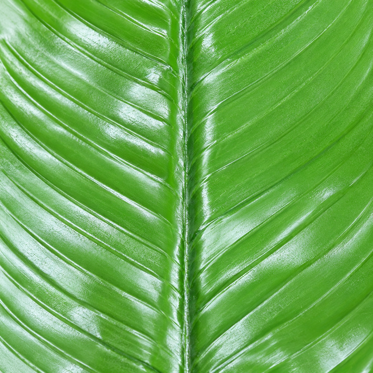 Artificial Green Banana Leaf Stick – 64 cm Decorative Tropical Leaf for Vases, Floral Arrangements & Event Décor