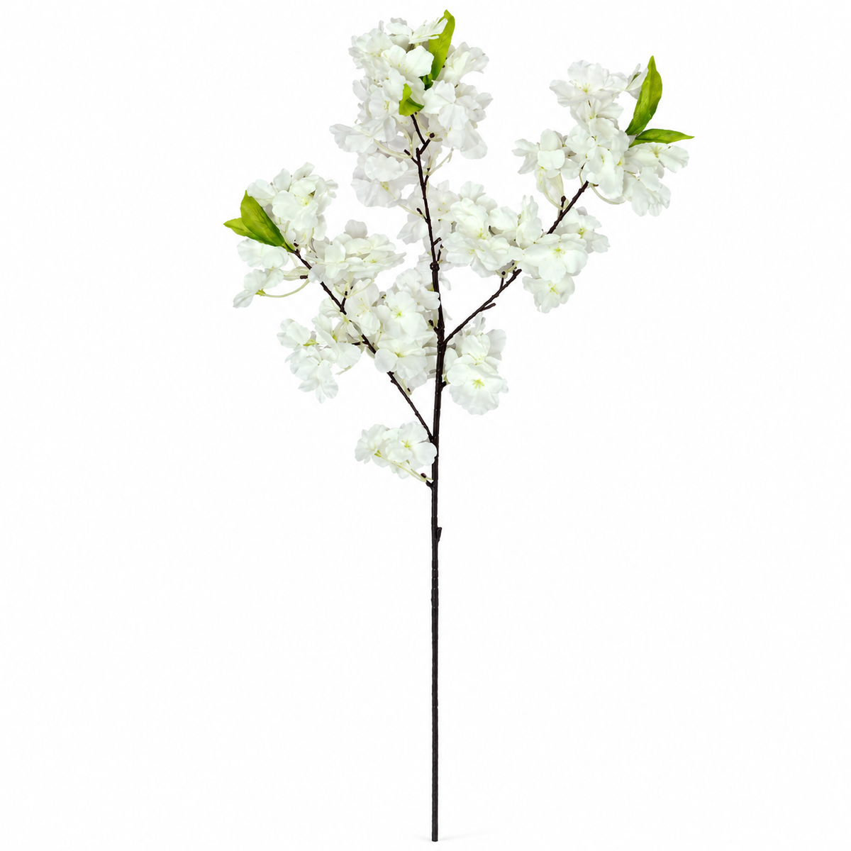 Artificial White Cherry Blossom Stick – 93 cm Decorative Flower Branch for Home, Office & Wedding Décor