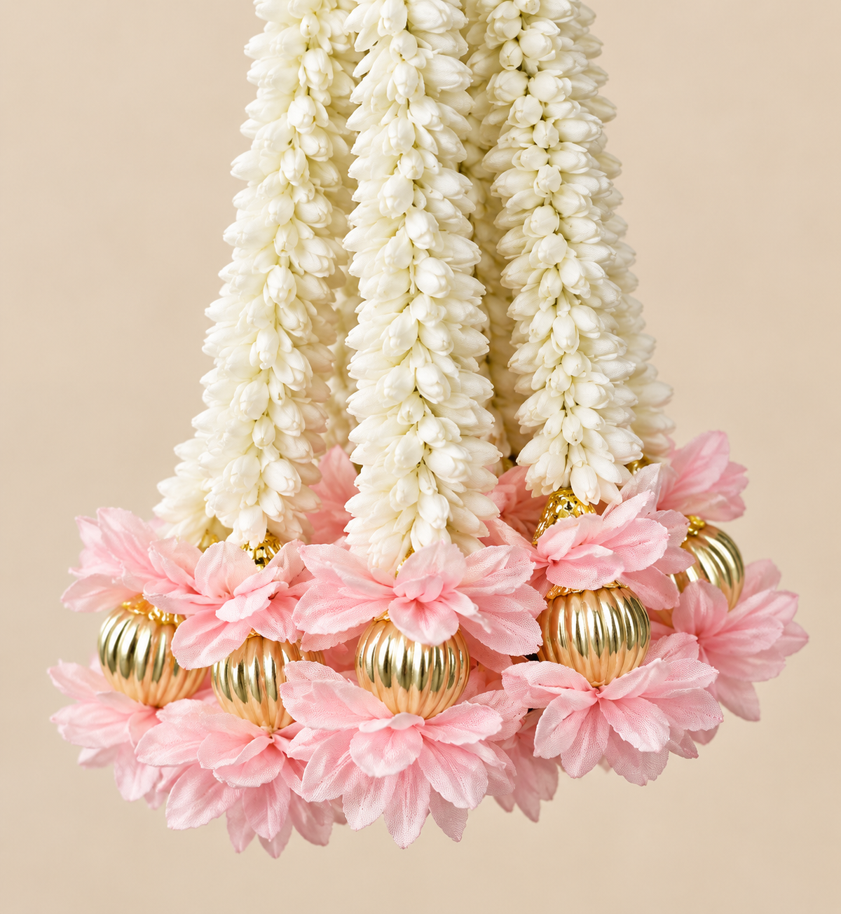 Artificial Flower Ladi mogra Pink | Pack of 1