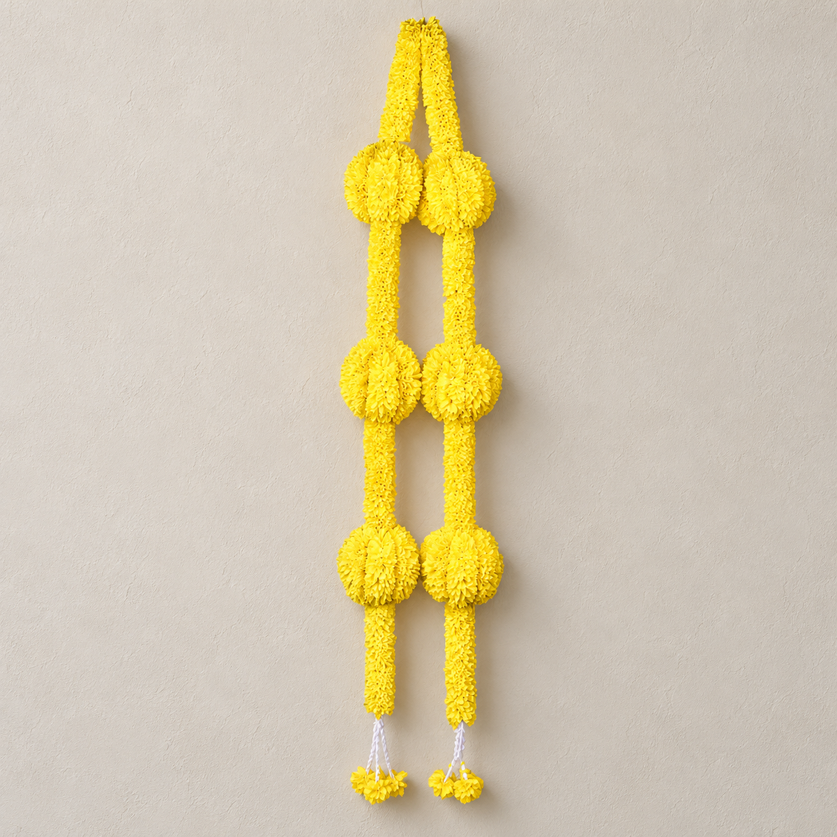 Artificial Flower Factory Premium Decorative Flower Garland for Pooja, Wedding &amp; Festive Door Decor |Pack of 1