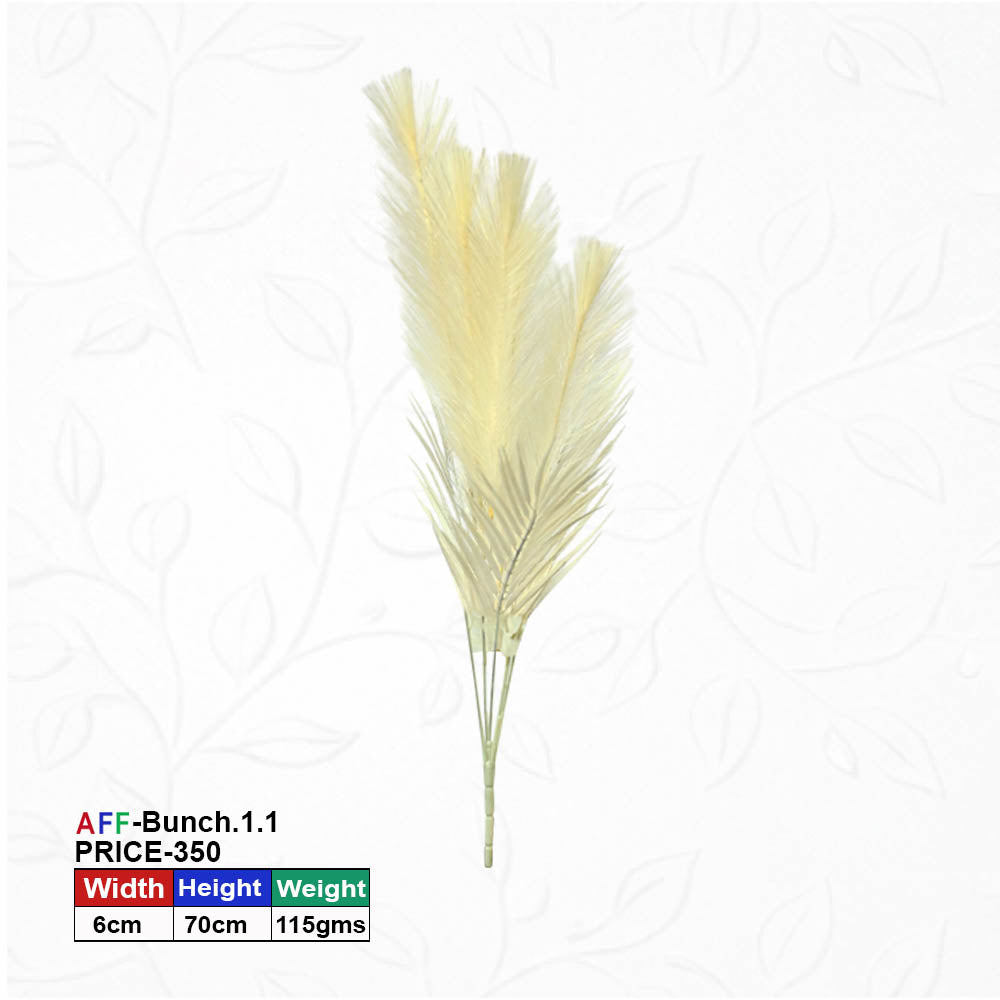Artificial Pampas Grass Light Golden | AFF-Bunch-1.1