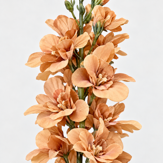 Artificial Peach Orchid Flower Stick for Home, Wedding & Event Décor – 9 × 120 cm