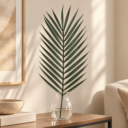 Artificial Green Palm Leaf Stick for Home, Wedding & Event Décor – 17 × 42 cm