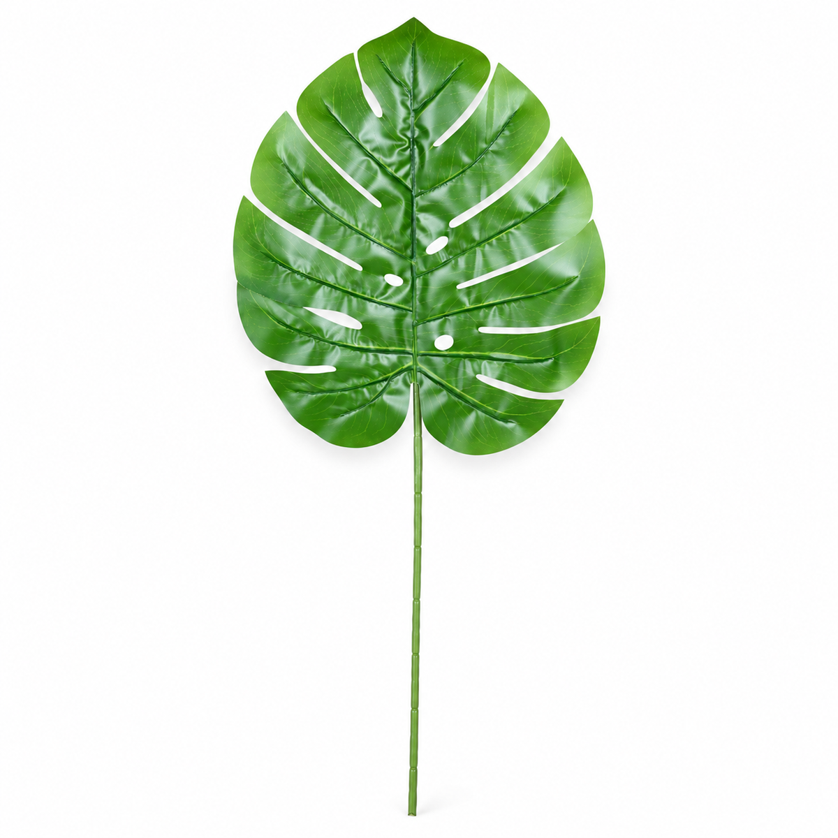 Artificial Green Monstera Leaf Stick for Home, Wedding & Event Décor – 28 × 70 cm