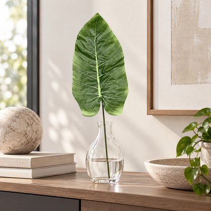 Artificial Green Decorative Leaf Stick for Home, Wedding & Event Décor