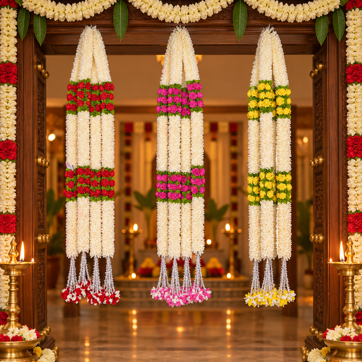 Artificial Flower Garland (190 cm) | AFF-Garland-118
