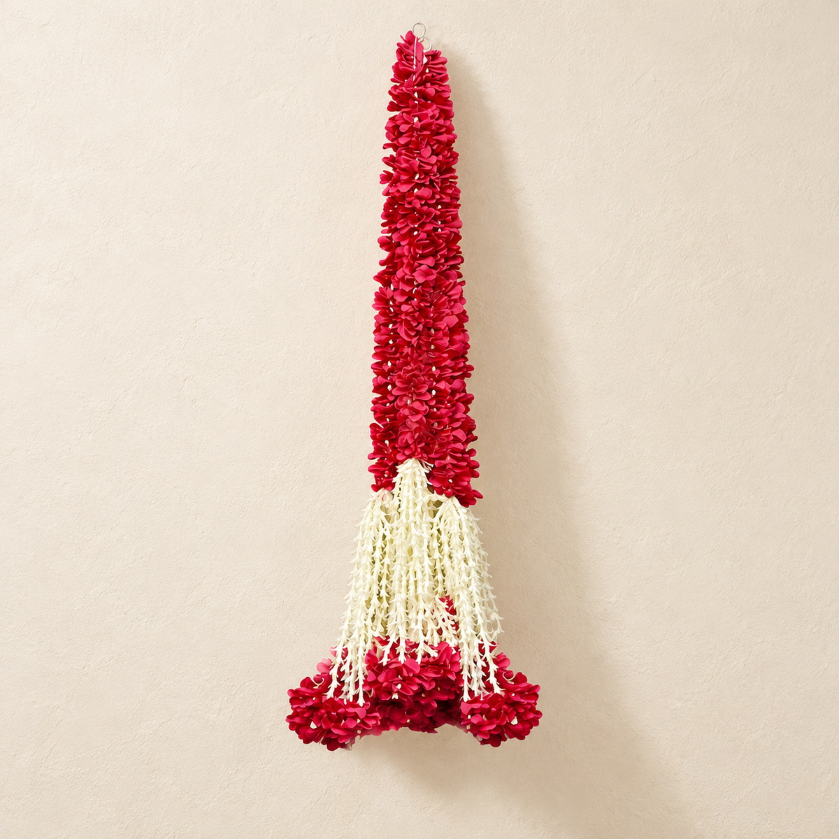 Artificial Flower Garland Dhol Ladi with flower | pack of 10