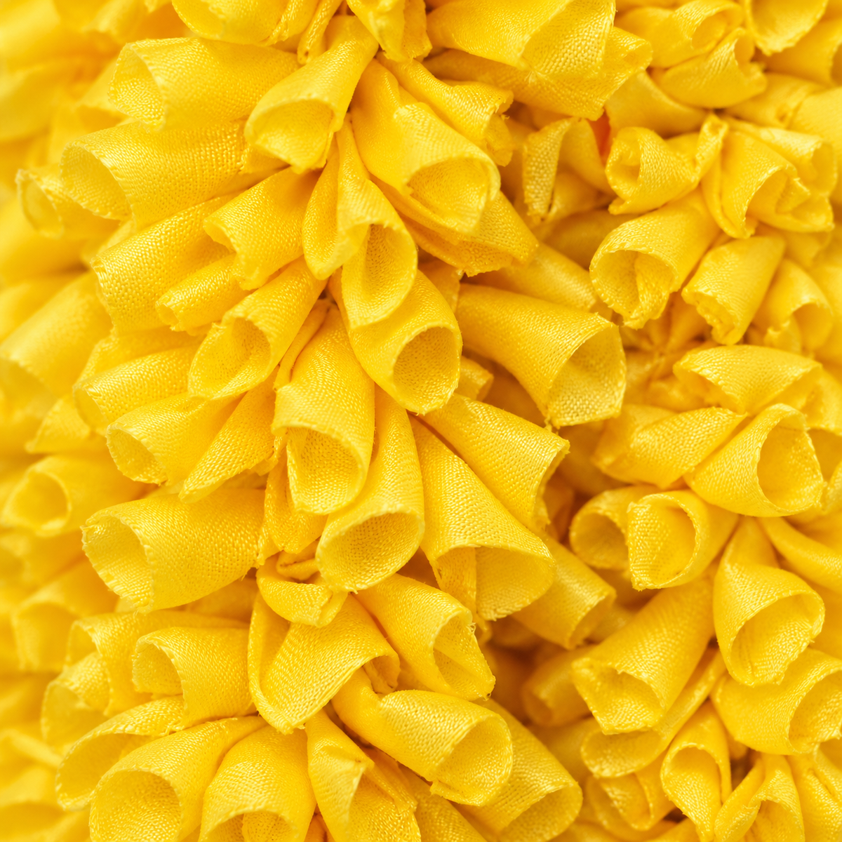 Artificial Yellow & White Floral Hanging Jhumar for Wedding & Festive Decoration – 65 cm | Pack of 10